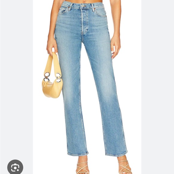 RE/DONE 90s High-Rise Loose Straight-Leg Jeans 26 - Picture 4 of 11